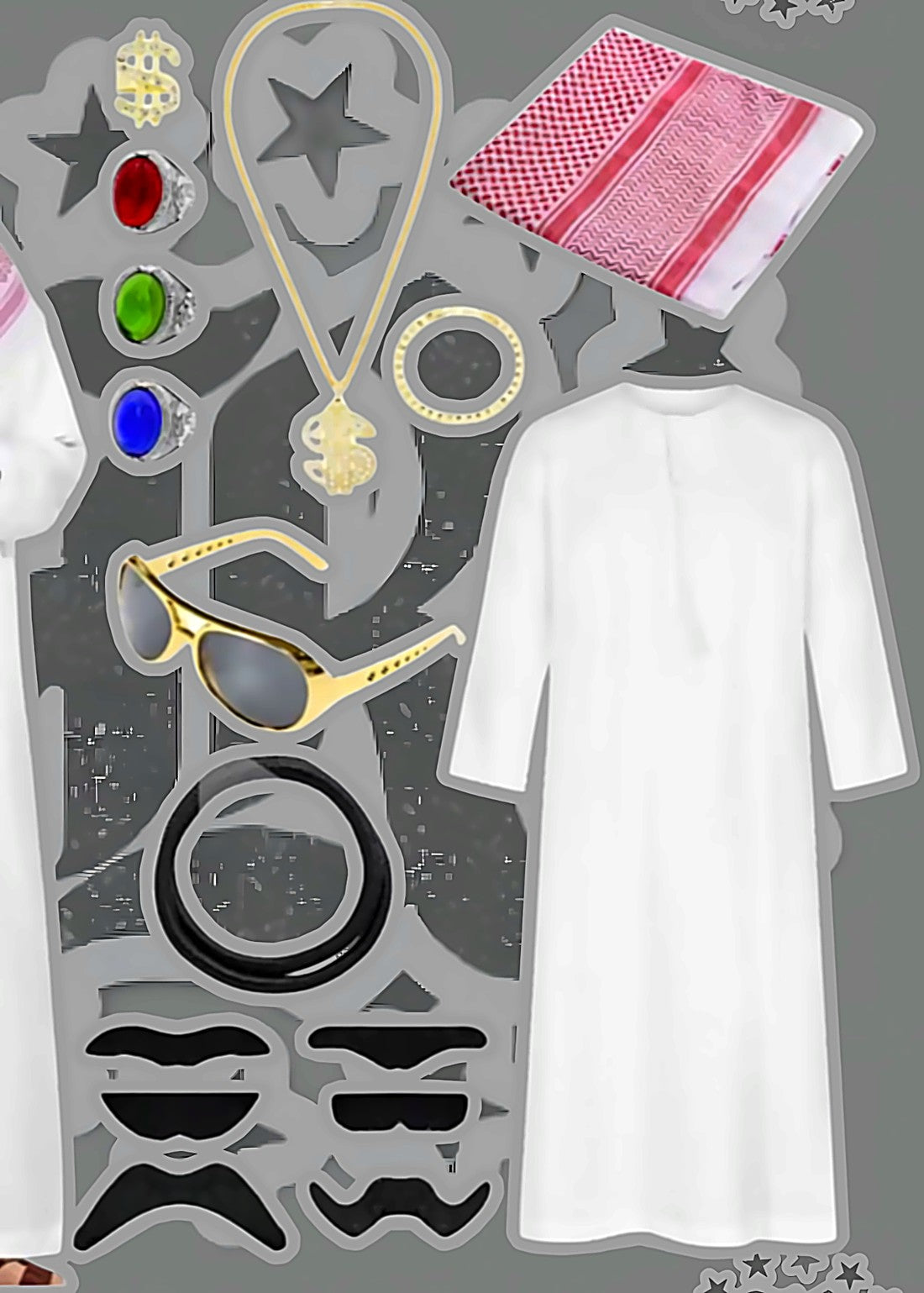 Kit blanco con accesorios